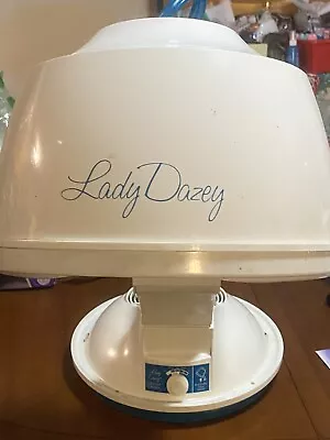 Lady Dazey Bonnet Table Top Portable Hair & Wig Dryer Model 3100 Tested • $38