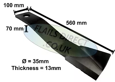 Blade To Suit McConnel 00764664 - Pack Of 2 • £240