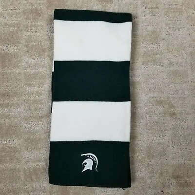 Michigan State Spartans Neck Scarf Green And Cream 5ft • $12.99