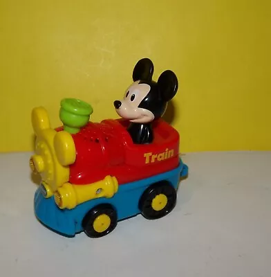 Vtech GO GO SMART Wheels Disney Talking Sings Lights Up Mickey Mouse Train • $7.63
