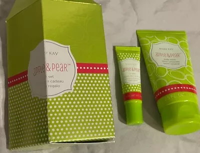 NEW Mary Kay APPLE & PEAR Gift Set Body Lotion 2.5 Oz And Lip Balm FREE SHIPPING • $14.50