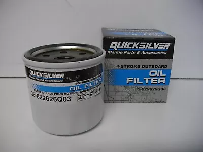 Mercury Marine Quicksilver 35-822626Q03 Outboard Oil Filter OEM 4 Stroke • $21.99