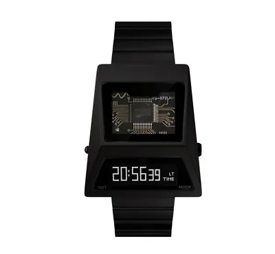 Ultra Futuristic Retro Space OLED Electronic Wirst Watch Black /15 Day Delivery  • $282.39