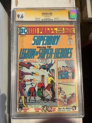 Superboy #205 CGC 9.6 NM+ WHITE SS Signed By Mike Grell! • $249.95