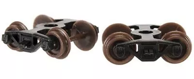 ATLAS (N-Scale) #22061 - Friction Bearing Caboose Trucks (1 Pair) No Coupler • $5.45