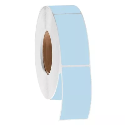 THERMAL TRANSFER LABELS BLUE 290 - 2 W X 4 H NON-PERF 1500/RL 6 RLS/CASE • $30