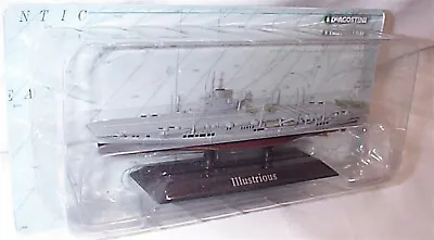 Illustrious Aircraft Carrier On Display Plinth 1:1250 Scale New In Pack KZ08 • £7.95