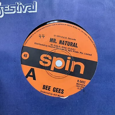 Bee Gees – Mr. Natural 1974 AUS ORIGINAL PRESS 7  VINYL LP RECORD • $4.12
