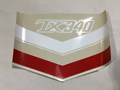 NOS Polaris 77 TX 340 Hood Deck Decal Vintage Snowmobile 7071429 • $32