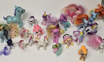 Vintage My Little Pony And Mini Pony Lot Of 21 Old New Small Large • $12.99