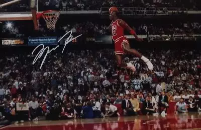 Michael Jordan Autograph Photo Chicago Bulls • $331.02