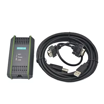 $55.99 • Buy 6GK 1571-0BA00-0AA0 PC A2 Cable For SIEMENS S7-200/300/400 MPI+ PC-Adapter-USB