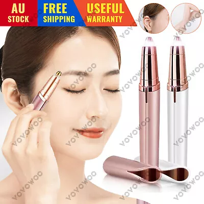 Electric Eyebrow Trimmer Finishing Touch Flawless Brows Hair Remover LED Light • $6.45