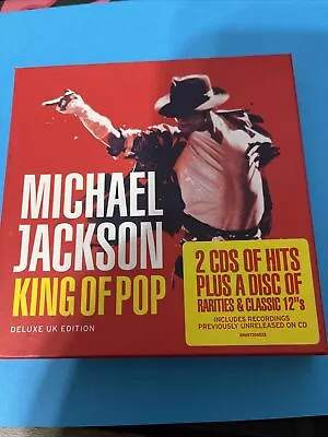 King Of Pop [UK Deluxe Edition] [Box] By Michael Jackson (CD Sep-2008 3 Discs • $31
