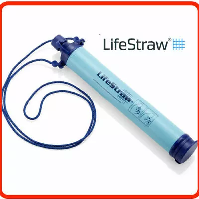 ❤ Genuine LifeStraw Personal Water Filter Straw Ultralight Survival Emergencies❤ • $36.90