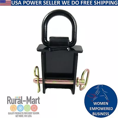 Removable D-Ring Stake Pocket Tie Down Flatbed Utility Trailers Cap. 12000 Lbs • $18.99