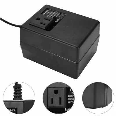 200W Voltage Transformer Converter 220V/240V To 110V/120V Step Down Power • £13.99