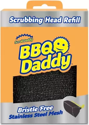 BBQ Daddy Grill Brush Head Refill - Bristle Free Steam Cleaning Scrubber For BBQ • $20.11