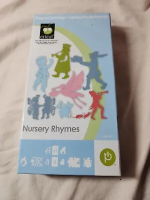 Cricut Nursery Rhymes 2000103 W/Cartridge And Overlay & Manual  • $11.64