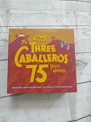 £100 • Buy Disney Three Caballeros 75th Anniversary Limited Edition 2000 Set Of 5 Pins
