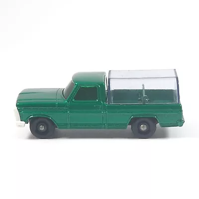 MATCHBOX LESNEY 50c Ford Kennel Truck Metallic Green BPW Excellent 1:64 • £14.99