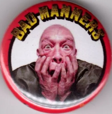   BAD MANNERS - BUSTER BLOODVESSEL Pin Button Badge 25mm - LAMBRETTA VESPA SKA  • £1.40