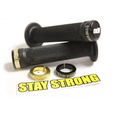 ODI Stay Strong BMX Lock On Grips Black • £30.98