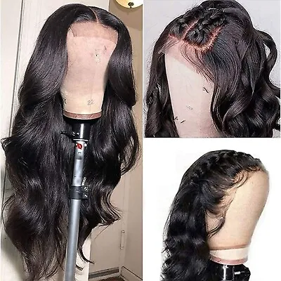 √ Glueless Bob  Hair Lace Front Wig Short U Part Lace Closure Wigs Women 👕 • £15.96