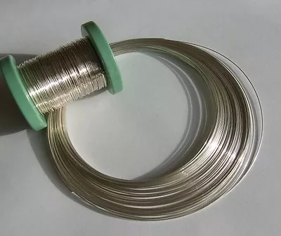 5cm - 5 Metres Easy Silver Solder Jewellers Repair Silversmith 0.5mm Round Wire  • £21.50