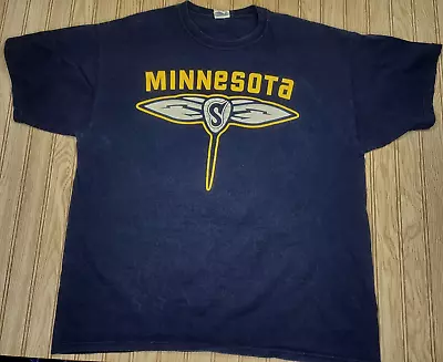 Vtg Minnesota Swarm Logo NLL Lacrosse Nick Patterson 2 Sided Jersey Shirt XL #93 • $43.05