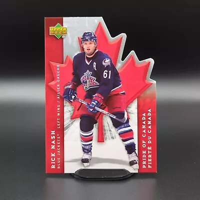 2007-08 McDonald's Upper Deck Pride Of Canada #PC2 Rick Nash - Columbus BJ • $1.08