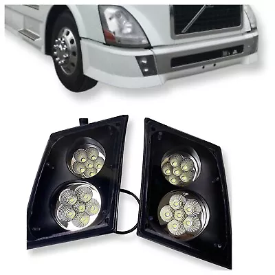 For Volvo Vnl VN LED Bumper Fog Lights Lamp Pair Right Left Side Set 2013-2017 • $59.45