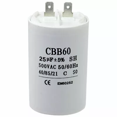 Capacitor For KARCHER Pressure Washer 25uf T200 T300 K3 K4 K5 K6 Motor Start • £8.92