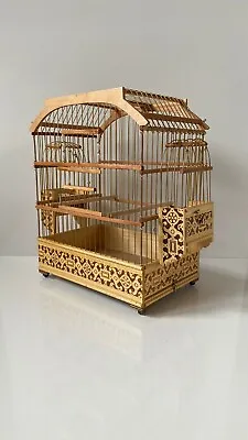 Wooden Bird Cage / Parakeet / Canary / Finch • $85