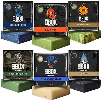 5oz Black Box Soap USA MADE Men's Natural Cold Process Bar Body Soap • $6.99