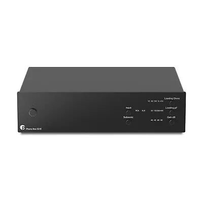 Pro-Ject Phono Box S3 B Phono Preamplifier Black • $499