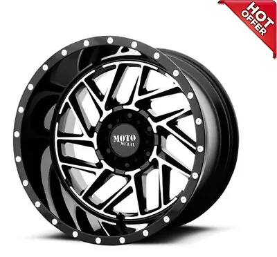 20x9 Moto Metal Wheels MO985 Breakout 5x150 GLOSS BLACK MACHINED 18 (S42) • $1324