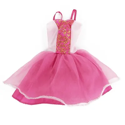 2012 Barbie In The Nutcracker Clara Pink Tutu Ballerina X8418 Dress Dancer • $7.99