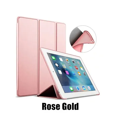 For Apple IPad Air 2 3 4 5th 6th 7th Gen Mini Smart Case Cover Shockproof Stand • $13.95