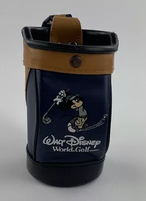 Disney World Mickey Mouse Mini Golf Bag Desktop Tee/ Pencil Holder Cup 5  • $9