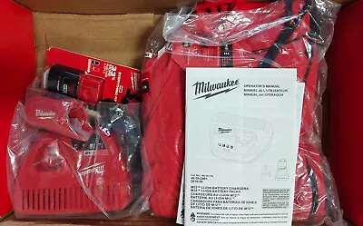 Milwaukee 336R-21 M12 Red Heated Women's Hoodie Kit Open Box • $149.95