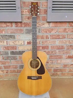 Vintage 1980 Yamaha FG-331 Grand Concert Acoustic Guitar Natural • $30