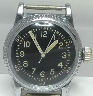 Waltham Pilots Watch Cal. 6/0 - B For Spares Or Repair • £175