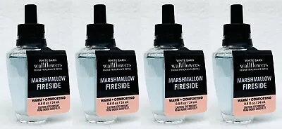 4 Bath Body Works MARSHMALLOW FIRESIDE Wallflower Home Scent Oil Refill Bulb • $37.99