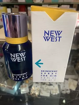 $285 • Buy VINTAGE New West Aramis Skinscent Spray For Him 3.4oz/100ml NEW IN BOX Cologne