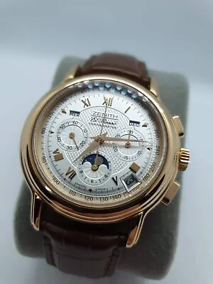 Zenith El Primero Chronomaster Rose Gold Watch • £9999