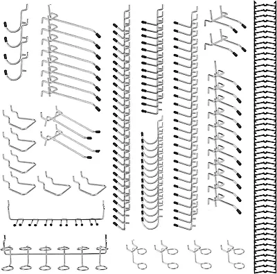 Falpro Pegboard Hooks Assorted 170 Pieces  With Pegboard Hanger And Pegboard To • £40