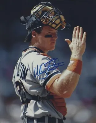 Autographed MICKEY TETTLETON Detroit Tigers Photo - COA  • $9.99