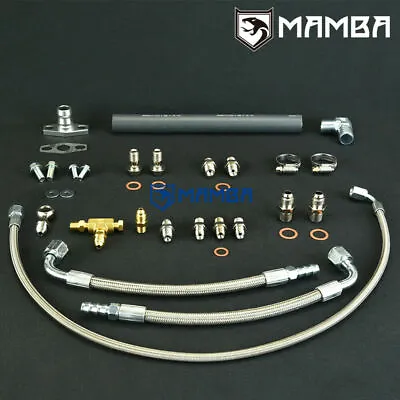 MAMBA Universal Turbo Oil & Water Line For Garrett GTX2971R GTX3071R GTX3076R • $145