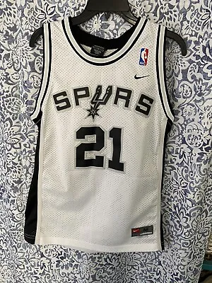 Authentic Nike Tim Duncan #21 San Antonio Spurs NBA Basketball Jersey Vintage • $16.96